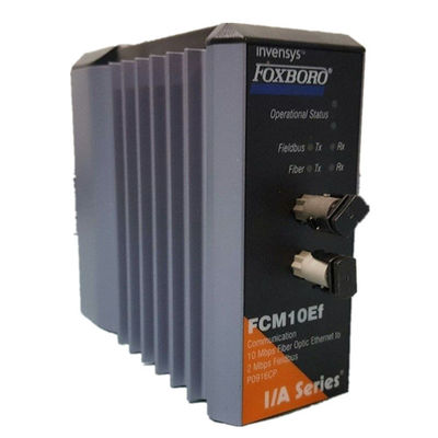 FCM10EF फॉक्सबोरो पार्ट्स DCS कम्युनिकेशन 10Mbps ऑप्टिकल फाइबर टू 2Mbps फील्डबस P0916CP
