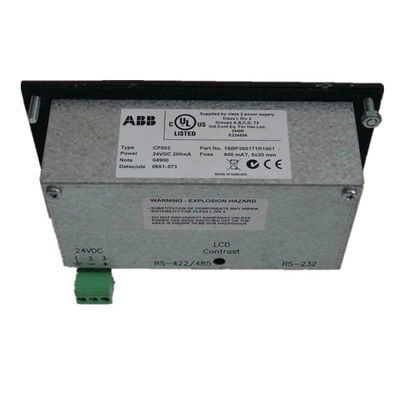 CP502 ABB PLC औद्योगिक बैकलिट एलसीडी HMI टर्मिनल पैनल I / O DCS 1SBP260171R1001