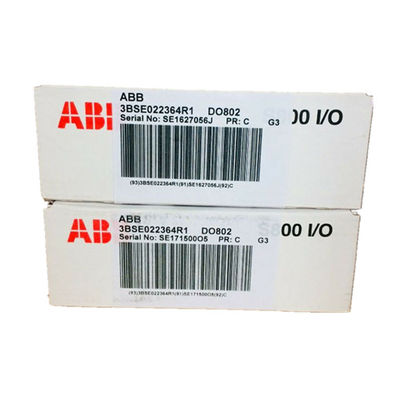 DO802 ABB डिजिटल आउटपुट रिले 8ch 24-230V DC AC PLC स्पेयर पार्ट्स 3BSE022364R1