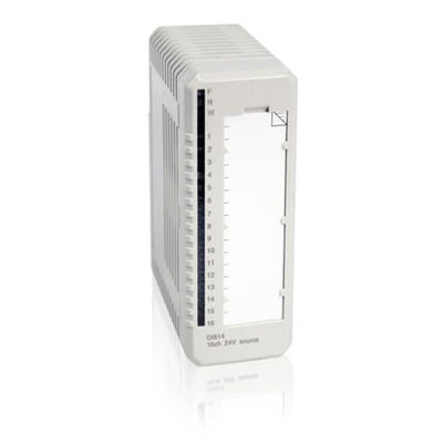 DI814 ABB S800 डिजिटल इनपुट मॉड्यूल 24V करंट 16 CH आइसोलेटेड PLC स्पेयर पार्ट्स 3BUR001454R1