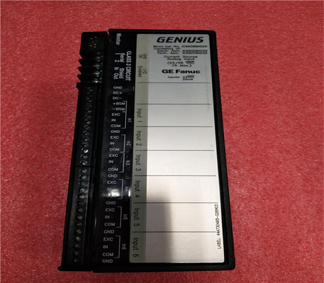 IC660BBA026 GE Fanuc GE Genius करंट सोर्स एनालॉग इनपुट ब्लॉक 24 48VDC जनरल इलेक्ट्रिक