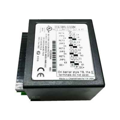 IC670ALG320 GE Fanuc GE फील्ड कंट्रोल एनालॉग आउटपुट करंट वोल्टेज 4 चैनल जनरल इलेक्ट्रिक