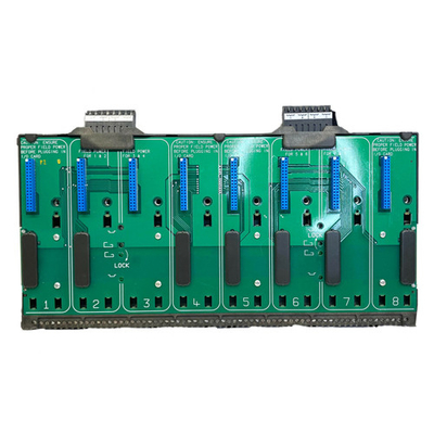 KJ4001X1-BE1 Emerson EPRO DeltaV 8 वाइड I/O कैरियर शील्ड बार 12P0818X072 के साथ