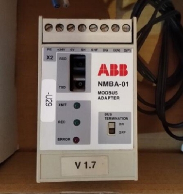 NMBA-01 ABB इन्वर्टर ACS600 सीरीज ड्राइवर मोडबस एडेप्टर मॉड्यूल PLC स्पेयर पार्ट्स