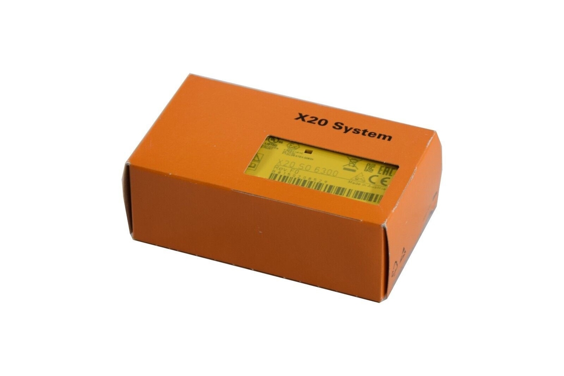 X20SO6300 B &amp; R X20 पीएलसी सिस्टम I / O मॉड्यूल 6 सुरक्षित डिजिटल आउटपुट 0.2 A के साथ