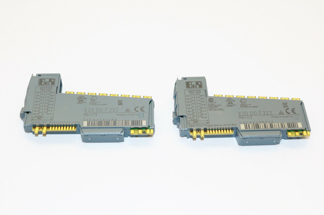 X20DOF322 B &amp; R X20 PLC सिस्टम I / O मॉड्यूल 16 डिजिटल आउटपुट 24 VDC 1 वायर कनेक्शन के लिए