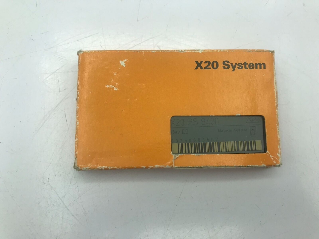 बस कंट्रोलर के लिए X20PS9400 B&amp;R 24VDC सप्लाई मॉड्यूल X2X लिंक पावर सप्लाई और I/O