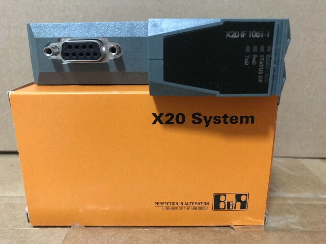 एक PROFIBUS DP V1 इंटरफ़ेस के साथ X20IF1061-1 B &amp; R X20 PLC संचार मॉड्यूल