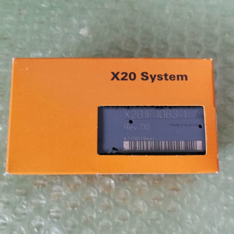X20IF1063-1 B&R X20 Plc इंटरफ़ेस मॉड्यूल एक PROFIBUS DP V1 इंटरफ़ेस के साथ