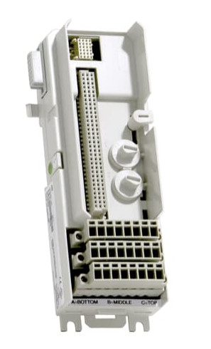 ABB TU813 3BSE036714R1 एडवांट 800xA कॉम्पैक्ट एमटीयू, 250 वी क्रिमड स्नैप इन कनेक्टर्स मॉड्यूल टर्मिनेशन यूनिट