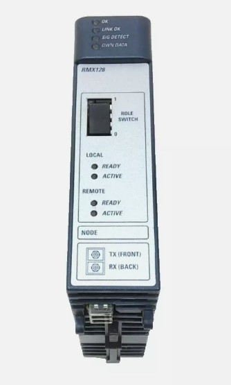 IC695RMX128 GE PAC Systems RX3i सिंगल स्लॉट फॉर्म फैक्टर रिडंडेंसी मेमोरी एक्सचेंज मॉड्यूल