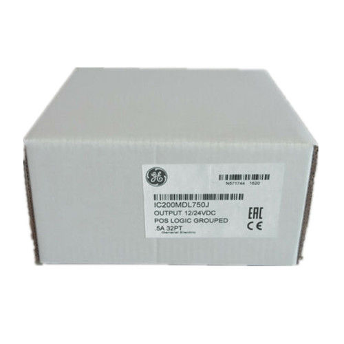 IC200MDL750 GE Fanuc PLC VersaMax पॉजिटिव लॉजिक आउटपुट मॉड्यूल 12/24VDC POS लॉजिक ग्रुपेड 5A 32PT