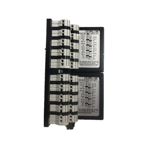 IC670MDL740 GE Fanuc GE फील्ड I/O 12/24VDC 0.5A Pos DC पॉजिटिव आउटपुट मॉड्यूल जनरल इलेक्ट्रिक